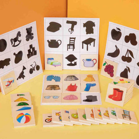 Joc educativ de asociere, Umbre, 40 piese - Micostore.ro [2]