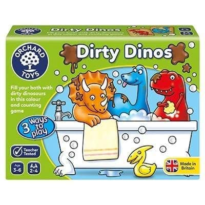 Jucării și Jocuri pentru copii - Joc educativ Dinozauri Murdari DIRTY DINOS