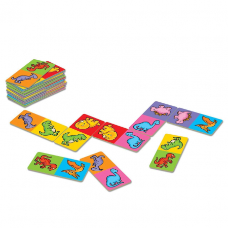Joc educativ Domino Dinozauri DINOSAUR DOMINOES [2]