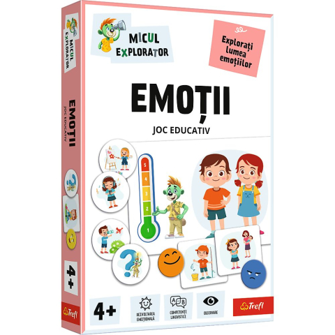Jucării și Jocuri pentru copii - Joc educativ emotii micul explorator