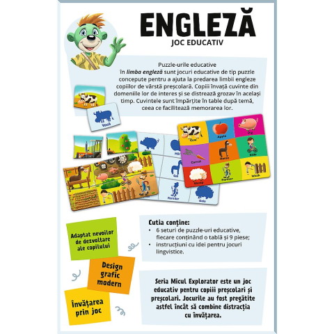 Joc educativ engleza micul explorator [2]