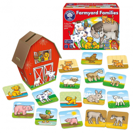 Joc educativ Familii de la Ferma FARMYARD FAMILIES [1]