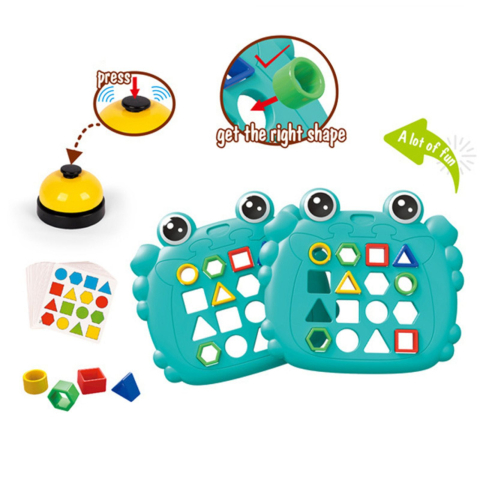 Joc Educativ Forme Geometrice – Gandire Rapida si Memorie – 3 Ani+ [2]