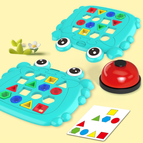 Joc Educativ Forme Geometrice – Gandire Rapida si Memorie – 3 Ani+ [1]