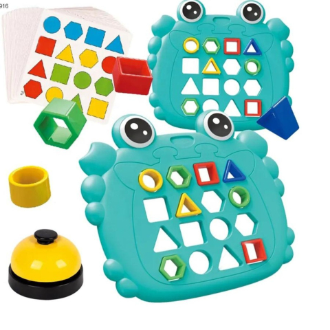 Joc Educativ Forme Geometrice – Gandire Rapida si Memorie – 3 Ani+ [8]