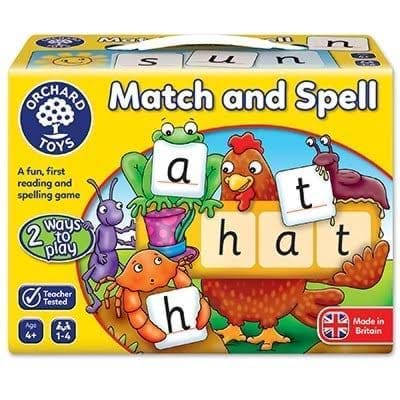 Jucării și Jocuri pentru copii - Joc educativ in limba engleza Potriveste si formeaza cuvinte  MATCH AND SPELL