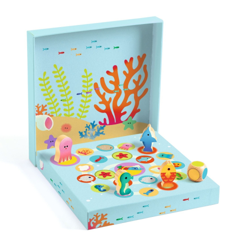 Joc educativ Ludo Sea, Djeco Baiat, Fata, varsta 1 - 3 ani, 3 - 6 ani [3]