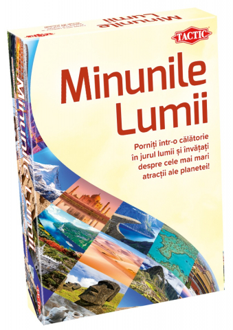 Jucării și Jocuri pentru copii - Joc educativ Minunile Lumii varsta 7-9 ani ,9-12 ani ,12-14 ani ,14-18 ani ,18+, Unisex