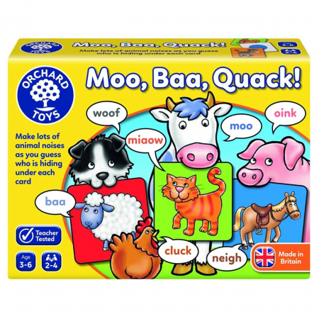 Jucării și Jocuri pentru copii - Joc educativ Moo Bee Mac MOO BAA QUACK