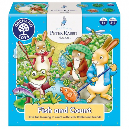 Jocuri Educative - Joc Educativ Pescuieste si Numara Peter Rabbit