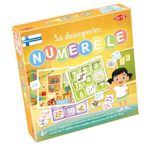 Jucării și Jocuri pentru copii - Joc educativ Sa descoperim Numerele varsta 3-5 ani ,5-7 ani, Unisex