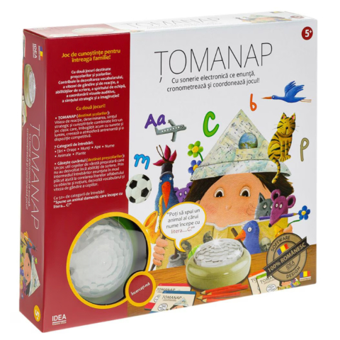 Jucării și Jocuri pentru copii - Joc electronic educativ, Tomanap, Varsta 4 ani+