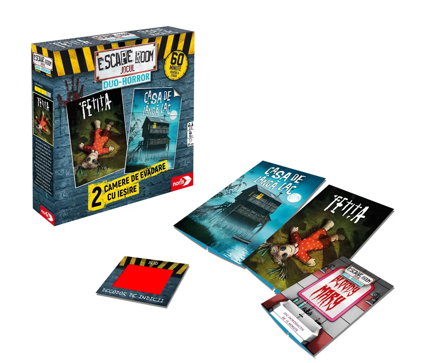 Jucării și Jocuri pentru copii - Joc Escape Room, The Game duo horror