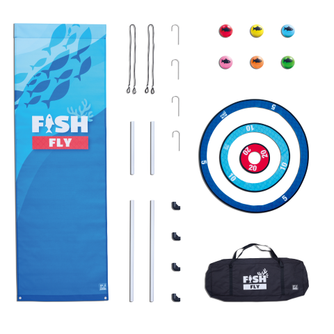 Joc exterior cu mingi si tinta - Fish Fly, copii varsta 3 ani+,6 ani+ [4]