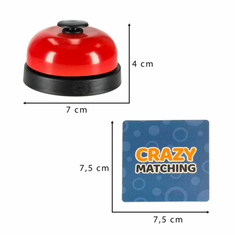 Joc de memorie copii, Gaseste Perechea, 54 carti cu clopotel [11]