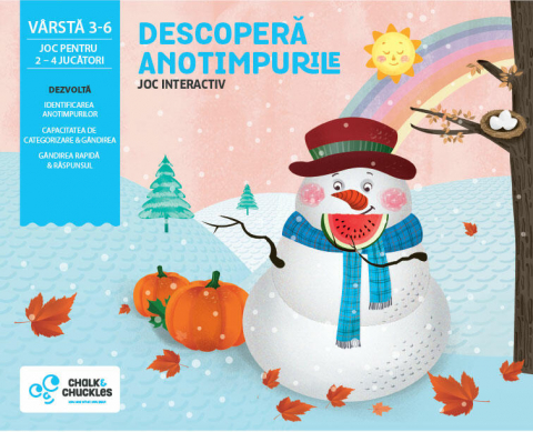 Jucării și Jocuri pentru copii - Joc interactiv - Descopera anotimpurile