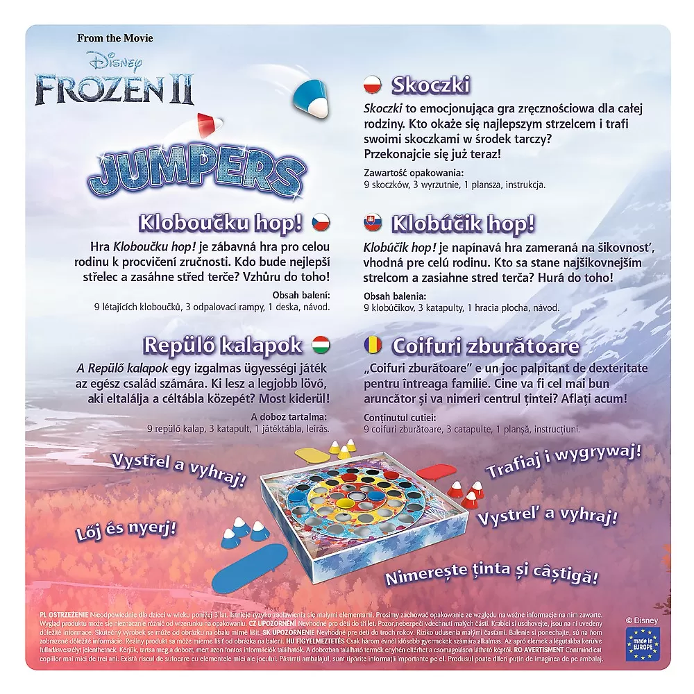 Joc Jumpers Frozen 2, varsta de la 3 ani la 6 ani [3]
