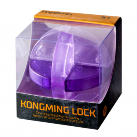 Cub Rubik si Cuburi Logice - Joc Kongming Lock pentru antrenarea creierului si a rabdarii, Soccor, brain twister