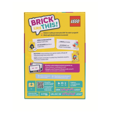 Joc LEGO Brick Like This!, limba romana copii varsta 7 ani + [4]