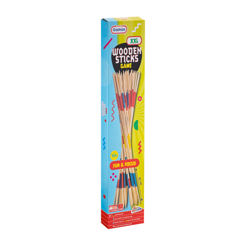 Jucării și Jocuri pentru copii - Joc lemn Sticks Game Xxl -50 cm -41pcs  Grafix