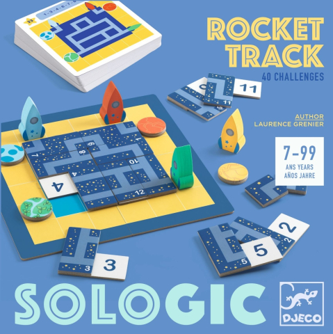 Joc logic cu rachete si planete, Djeco Baiat, varsta +9 ani, 6 - 9 ani [3]