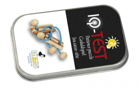 Joc logic IQ elibereaza inelul in cutie metalica-5, varsta 6 - 9, 9+ ani,  [1]