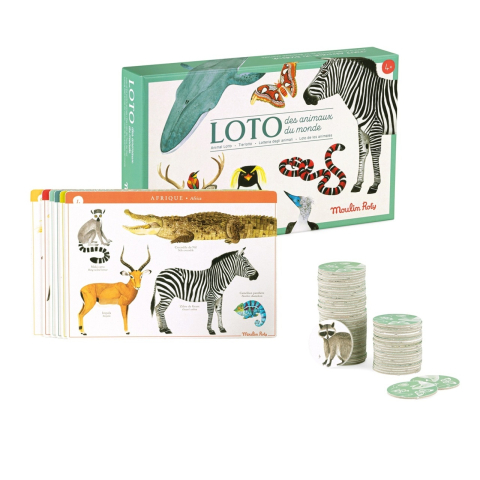 Joc Loto animale, Moulin Roty , varsta 3 - 6 ani [2]