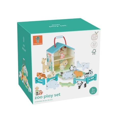 Casă, gradină și bricolaj - Joc magnetic â€" Gradina zoologica, Orange Tree Toys Baiat, Fata, varsta 3 - 6 ani, 6 - 9 ani