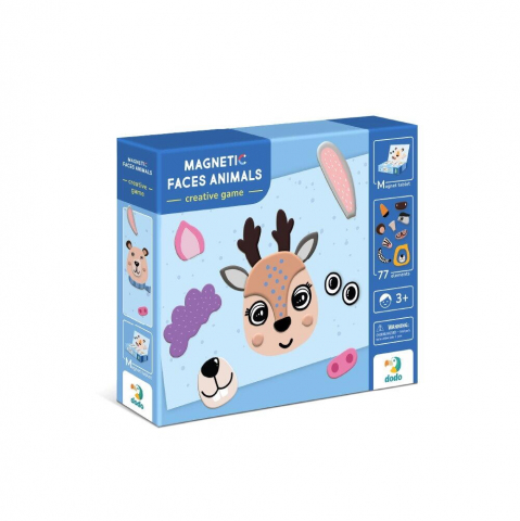 Jucării și Jocuri pentru copii - Joc magnetic - Animalute haioase