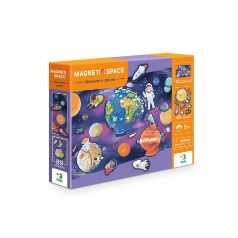 Jucării și Jocuri pentru copii - Joc magnetic - Aventuri in spatiu