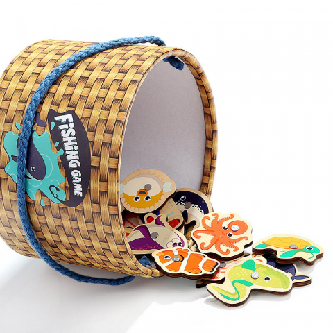 Joc magnetic de pescuit - 20 piese [3]