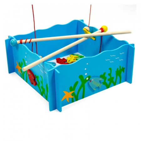 Joc magnetic de pescuit din lemn [3]