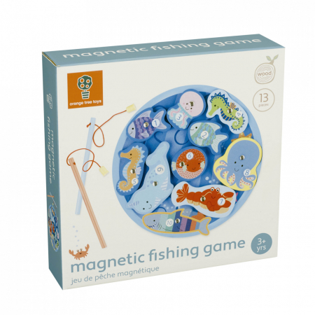 Jucării și Jocuri pentru copii - Joc magnetic de pescuit, Orange Tree Toys, varsta 3 - 6 ani, Baiat, Fata