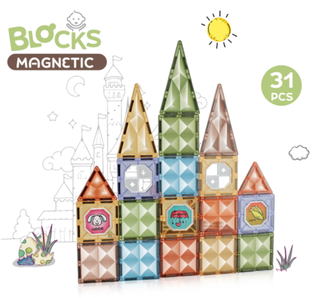 Joc magnetic  Diamond - 31 piese (7.5 cm) [3]