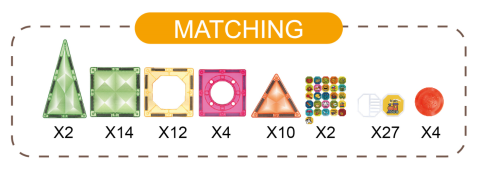 Joc magnetic Diamond cu lumini  - 73 piese (7.5 cm) [2]