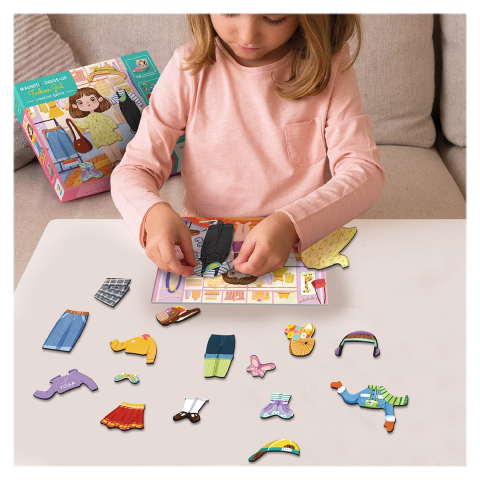 Joc magnetic Fashion Girl, copii varsta 3-7 ani [4]