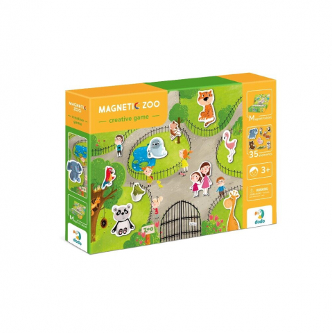 Jucării și Jocuri pentru copii - Joc magnetic - La Zoo