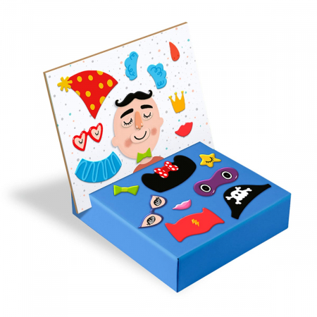 Joc magnetic, Personaje amuzante, 3-6 ani [1]