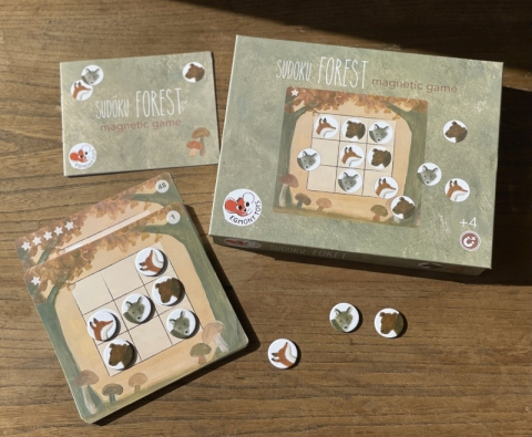 Joc magnetic Sudoku pentru copii, Egmont Toys, varsta 3 - 6, 6 - 9 ani, Baiat, Fata [1]