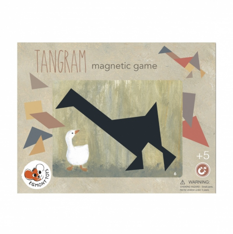Joc magnetic Tangram, Egmont Toys, varsta 3 - 6, 6 - 9 ani, Baiat, Fata [4]