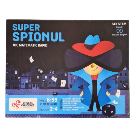 Jucării și Jocuri pentru copii - Joc matematic - Super Spionul