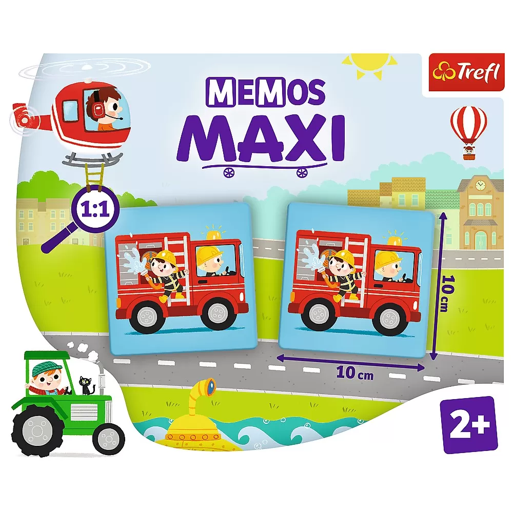 Joc memos maxi vehicule, varsta de la 2 ani la 4 ani [4]