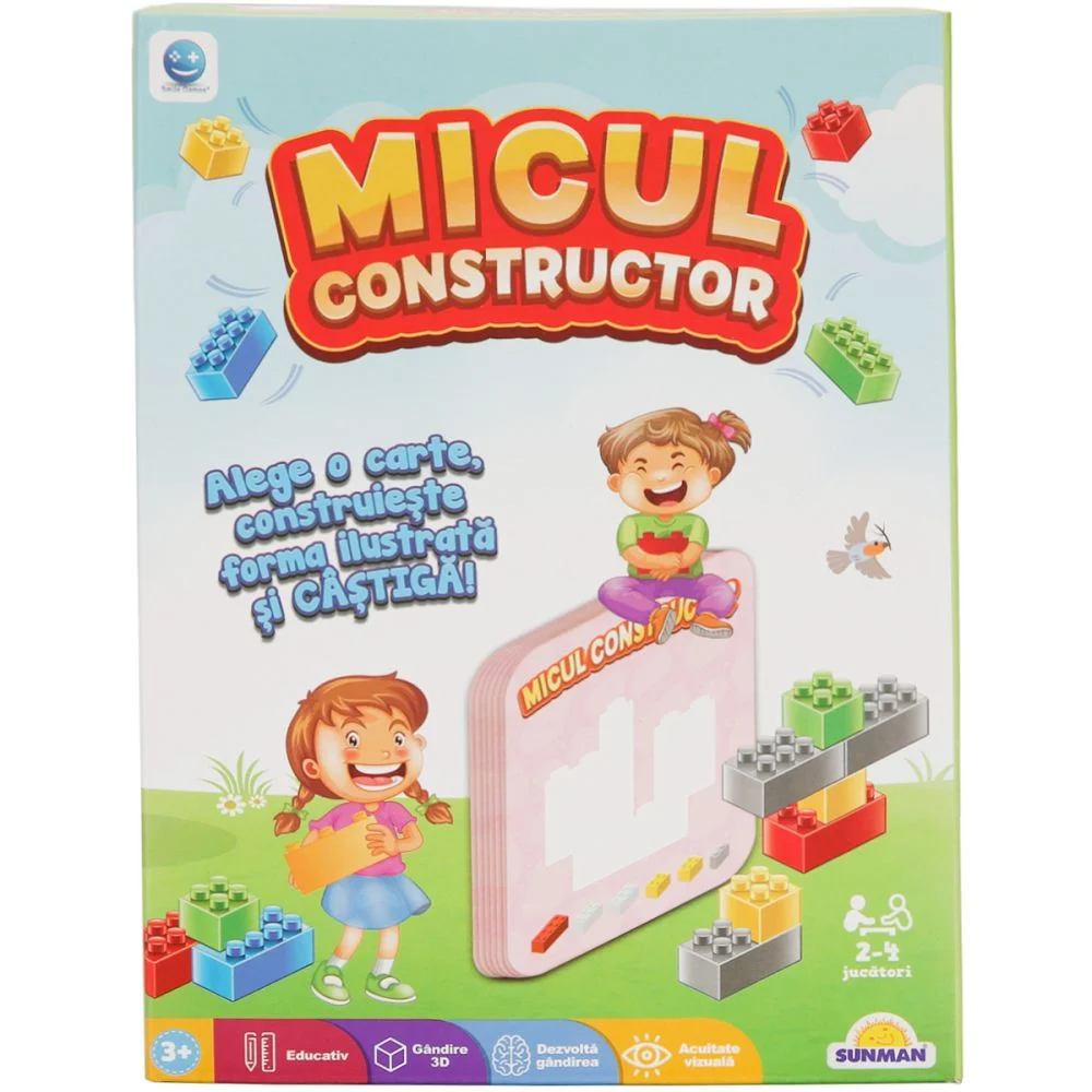 Jucării și Jocuri pentru copii - Joc Micul constructor  Smile Games