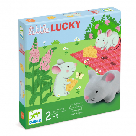 Jocuri de Masa, Societate, Cooperare si Boardgames - Little Lucky, Joc Micul Norocos, Djeco, varsta 1 - 3, 3 - 6 ani, Baiat, Fata