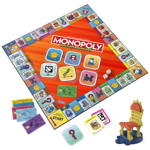 Joc monopoly aplicatia bancara in limba romana copii varsta 8 ani - +15 ani [1]