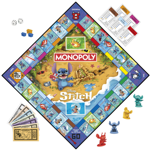Joc monopoly disney stitch in limba engleza copii varsta 8 ani - +15 ani [2]