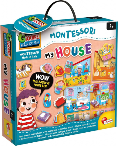 Jucării Montessori si Activități - Joc Montessori - Casuta mea ordonata