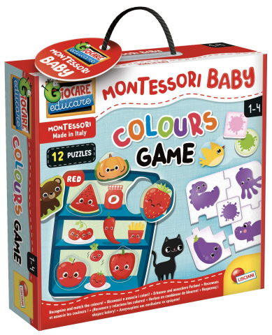 Jucării și Jocuri pentru copii - Joc Montessori - Descopera culorile
