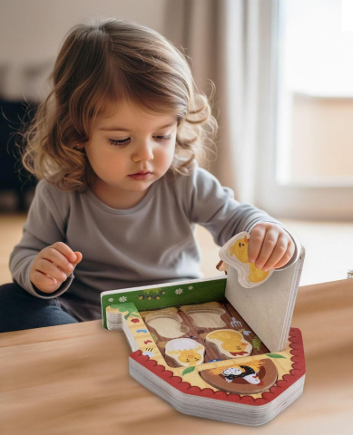 Joc Montessori - Gaina cu pui [2]