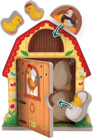 Joc Montessori - Gaina cu pui [3]